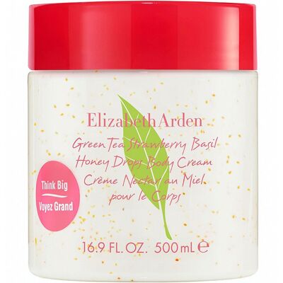 ELIZABETH ARDEN Green Tea Strawberry Basil Honey Drops Body Cream 500ml ELIZABETH ARDEN Green Tea Strawberry Basil Honey Drops Body Cream 500ml