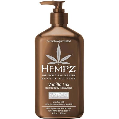HEMPZ Vanilla Lux Herbal Body Moisturizer 500ml HEMPZ Vanilla Lux Herbal Body Moisturizer 500ml