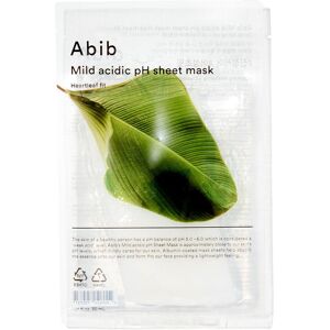 Abib Sydänlehtipakkaus Miedon happaman pH:n kasvomaski 30 ml Abib Sydänlehtipakkaus Miedon happaman pH:n kasvomaski 30 ml