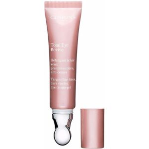 Clarins Total Eye Revive Ikääntymistä vastaan taisteleva silmänhoito - Kohdistuu hienoihin viivoihin, tummiin renkuloihin, silmän geeli Clarins Total Eye Revive Ikääntymistä vastaan taisteleva silmänhoito - Kohdistuu hienoihin viivoihin, tummiin renkuloihin, silmän geeli