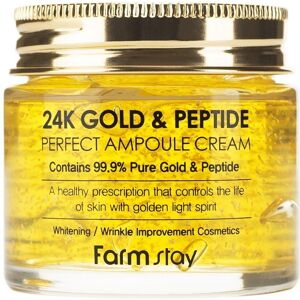 Farmstay 24K Kultainen & Peptidi Täydellinen Ampullivoide - Kasvovoide 24K kullasta ja peptideistä Farmstay 24K Kultainen & Peptidi Täydellinen Ampullivoide - Kasvovoide 24K kullasta ja peptideistä