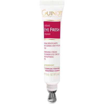Guinot Eye Fresh Silmänympärysvoide - Kirkastaa ja Vähentää Turvotusta - 15ml Guinot Eye Fresh Silmänympärysvoide - Kirkastaa ja Vähentää Turvotusta - 15ml