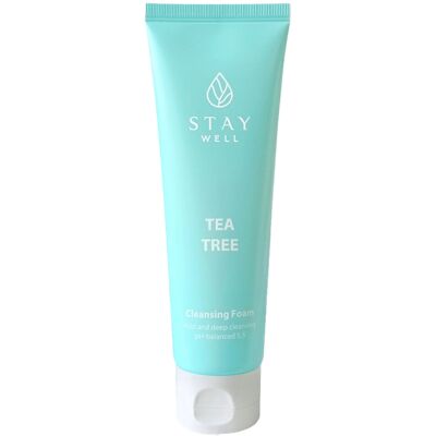 Stay Well Tea Tree Puhdistusvaahto - Kasvopuhdistaja Stay Well Tea Tree Puhdistusvaahto - Kasvopuhdistaja