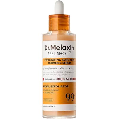 Dr. Melaxin DR.MELAXIN Peel Shot Exfoliating Kojic Acid Turmeric Serum 80ml Dr. Melaxin DR.MELAXIN Peel Shot Exfoliating Kojic Acid Turmeric Serum 80ml