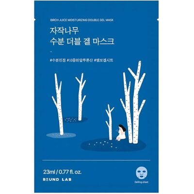 ROUND LAB Birch Juice Moisturizing Double Gel Mask 23ml ROUND LAB Birch Juice Moisturizing Double Gel Mask 23ml