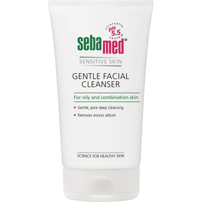Sebamed Malli - Herkkä iho kasvojen puhdistusaine - Geel puhdistaja rasvaiselle ja sekaiholle - Puhdistava geeli Sebamed Malli - Herkkä iho kasvojen puhdistusaine - Geel puhdistaja rasvaiselle ja sekaiholle - Puhdistava geeli