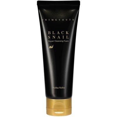 Holika Holika Prime Youth Black Snail Puhdistusvaahto - Ikääntymistä vastaan, Herkkä iho, 100ml Holika Holika Prime Youth Black Snail Puhdistusvaahto - Ikääntymistä vastaan, Herkkä iho, 100ml