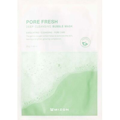 MIZON Pore Fresh Deep Cleansing Bubble Mask 25g MIZON Pore Fresh Deep Cleansing Bubble Mask 25g