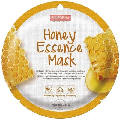 PUREDERM Honey Essence Sheet Mask 18g PUREDERM Honey Essence Sheet Mask 18g
