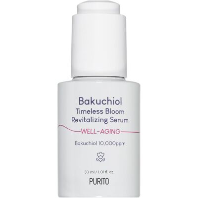Purito Merkki Bakuchiol Timeless Bloom Elvyttävä Suihke - 30ml Purito Merkki Bakuchiol Timeless Bloom Elvyttävä Suihke - 30ml