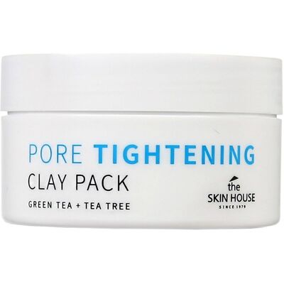 THE SKIN HOUSE Pore Tightening Clay Pack 100ml THE SKIN HOUSE Pore Tightening Clay Pack 100ml