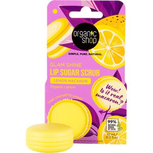 ORGANIC SHOP Lemon Macaron Lip Sugar Scrub 10ml ORGANIC SHOP Lemon Macaron Lip Sugar Scrub 10ml