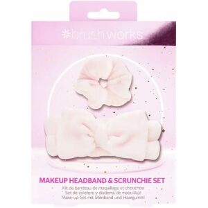 BRUSHWORKS Makeup Headband & Scrunchie Gift Set BRUSHWORKS Makeup Headband & Scrunchie Gift Set