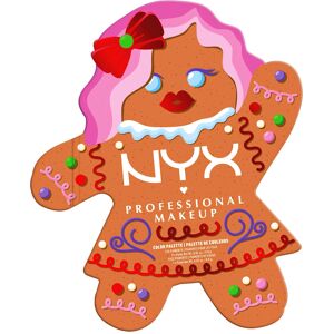 NYX Professional Makeup NYX Holiday Gingerbaddie Eyeshadow Palette 8g NYX Professional Makeup NYX Holiday Gingerbaddie Eyeshadow Palette 8g