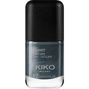 KIKO MILANO Smart Fast Dry Nail Polish No.96 Pearly Anthracite 7ml KIKO MILANO Smart Fast Dry Nail Polish No.96 Pearly Anthracite 7ml