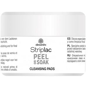 ALESSANDRO Striplac Peel or Soak Cleansing Pads 50pcs ALESSANDRO Striplac Peel or Soak Cleansing Pads 50pcs