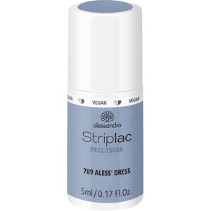 ALESSANDRO Striplac Peel Or Soak Aless In Wonderland Nail Polish No.789 Aless Dress 5ml ALESSANDRO Striplac Peel Or Soak Aless In Wonderland Nail Polish No.789 Aless Dress 5ml