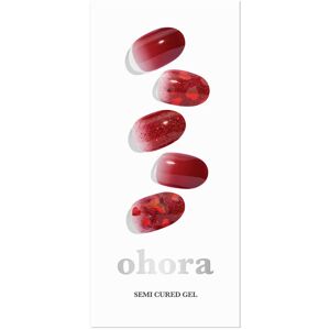 OHORA Semi Cured Gel Nail Strips N Love Affair 30pcs OHORA Semi Cured Gel Nail Strips N Love Affair 30pcs