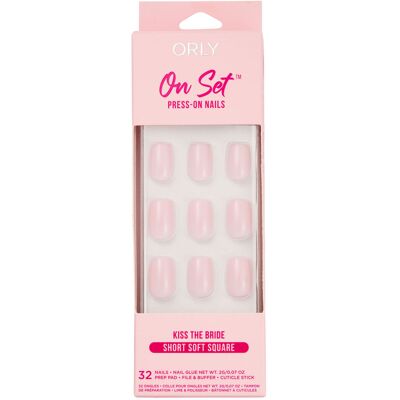 ORLY Press-On Nails Kiss The Bride Tips 32pcs ORLY Press-On Nails Kiss The Bride Tips 32pcs