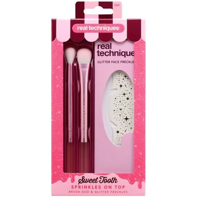 REAL TECHNIQUES Sweet Tooth Sprinkles On Top Eye Duo Gift Set REAL TECHNIQUES Sweet Tooth Sprinkles On Top Eye Duo Gift Set