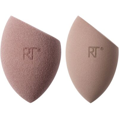 REAL TECHNIQUES New Nude 2.0 Bare Finish Sponge Duo REAL TECHNIQUES New Nude 2.0 Bare Finish Sponge Duo