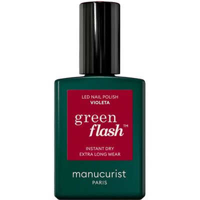MANUCURIST Green Flash Led Nail Polish Violeta 15ml MANUCURIST Green Flash Led Nail Polish Violeta 15ml
