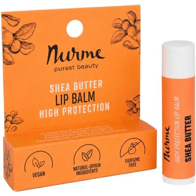 NURME High Protection Shea Butter Lip Balm 4.5g NURME High Protection Shea Butter Lip Balm 4.5g
