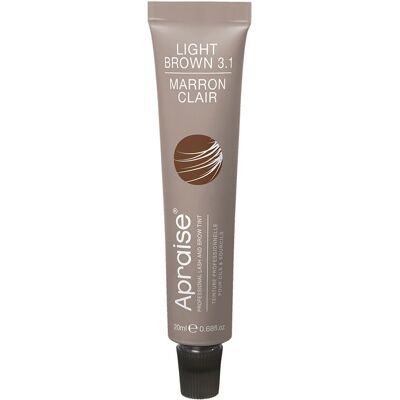 APRAISE Professional Eyelash And Eyebrow Tint Light Brown 20ml APRAISE Professional Eyelash And Eyebrow Tint Light Brown 20ml