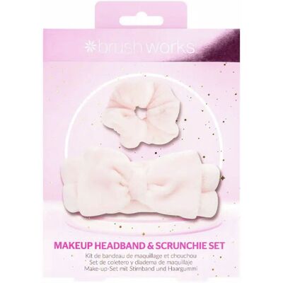 BRUSHWORKS Makeup Headband & Scrunchie Gift Set BRUSHWORKS Makeup Headband & Scrunchie Gift Set