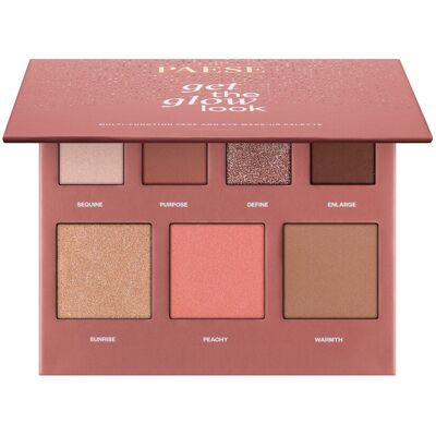 Paese Get The Glow Look Face And Eye Make-up Palette - Monivärinen, 16g Paese Get The Glow Look Face And Eye Make-up Palette - Monivärinen, 16g
