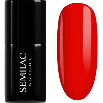 SEMILAC UV Gel Nail Polish No.317 Neon Red 7ml SEMILAC UV Gel Nail Polish No.317 Neon Red 7ml