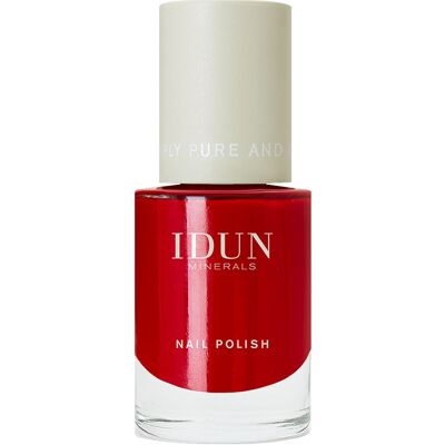 IDUN Minerals Rubin Ripsilakka - Pitkäkestoinen kiiltävä pinta IDUN Minerals Rubin Ripsilakka - Pitkäkestoinen kiiltävä pinta