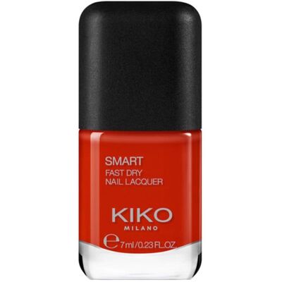 KIKO MILANO Smart Fast Dry Nail Polish No.10 Geranium Red 7ml KIKO MILANO Smart Fast Dry Nail Polish No.10 Geranium Red 7ml
