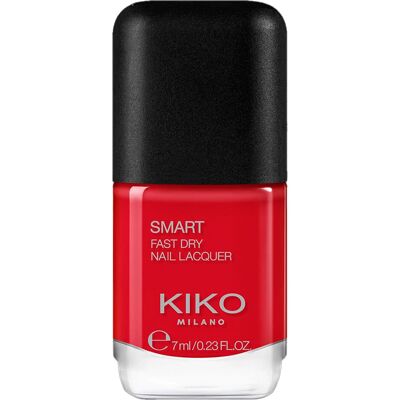 KIKO MILANO Smart Fast Dry Nail Polish No.11 Fire Red 7ml KIKO MILANO Smart Fast Dry Nail Polish No.11 Fire Red 7ml