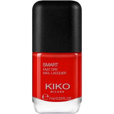 KIKO MILANO Smart Fast Dry Nail Polish No.64 Deep Red 7ml KIKO MILANO Smart Fast Dry Nail Polish No.64 Deep Red 7ml