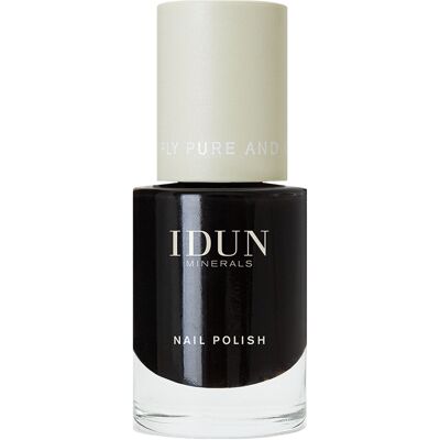 IDUN Minerals Musta kynsilakka - Onyx - Pitkäkestoinen, Vegaaninen, 11ml IDUN Minerals Musta kynsilakka - Onyx - Pitkäkestoinen, Vegaaninen, 11ml
