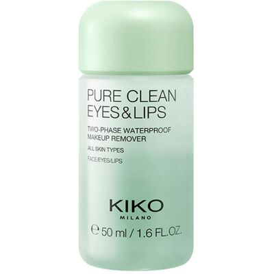 KIKO MILANO Pure Clean Eyes & Lips Makeup Remover 50ml KIKO MILANO Pure Clean Eyes & Lips Makeup Remover 50ml