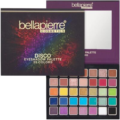 BELLAPIERRE Disco Eyeshadow Palette (35 Colors) 38g BELLAPIERRE Disco Eyeshadow Palette (35 Colors) 38g