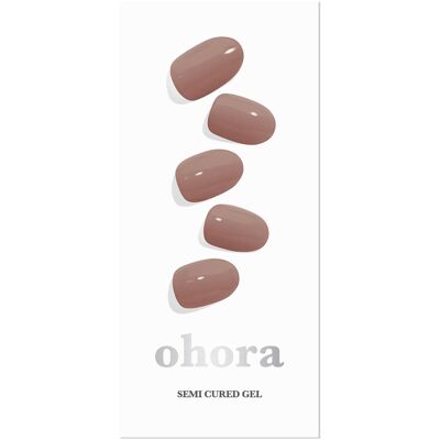 OHORA Semi Cured Gel Nail Strips N Mauve Pink 30pcs OHORA Semi Cured Gel Nail Strips N Mauve Pink 30pcs
