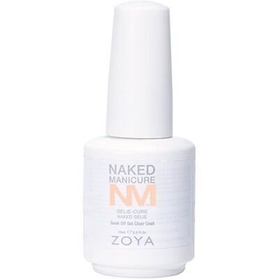 ZOYA Naked Manicure Gelie Cure Soak Off Gel Clear Coat 15ml ZOYA Naked Manicure Gelie Cure Soak Off Gel Clear Coat 15ml