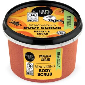 ORGANIC SHOP Papaya & Sugar Body Scrub 250ml