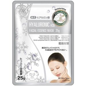 MITOMO Natural Hyaluronic Acid Facial Essence Sheet Mask 26g MITOMO Natural Hyaluronic Acid Facial Essence Sheet Mask 26g