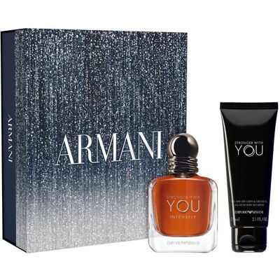 Giorgio Armani Emporio Stronger With You Intensely 50ml Eau De Parfum Gift Set Giorgio Armani Emporio Stronger With You Intensely 50ml Eau De Parfum Gift Set