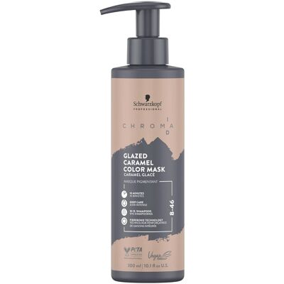 SCHWARZKOPF PROFESSIONAL ChromaID Bonding Color Mask Glazed Caramel 300ml SCHWARZKOPF PROFESSIONAL ChromaID Bonding Color Mask Glazed Caramel 300ml