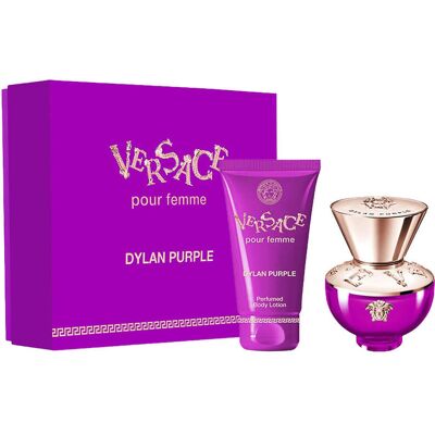 VERSACE Pour Femme Dylan Purple 30ml Eau De Parfum Gift Set VERSACE Pour Femme Dylan Purple 30ml Eau De Parfum Gift Set