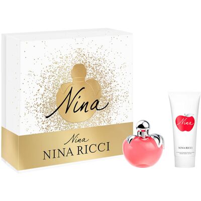 NINA RICCI Nina Lahjapakkaus - Eau de Toilette ja Vartalovoide Naisille NINA RICCI Nina Lahjapakkaus - Eau de Toilette ja Vartalovoide Naisille