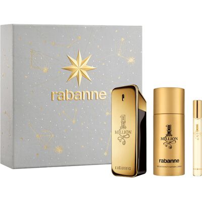 PACO RABANNE 1 Million 100ml Eau De Toilette Gift Set PACO RABANNE 1 Million 100ml Eau De Toilette Gift Set