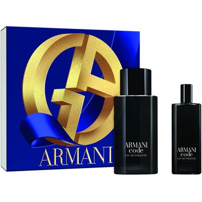 Giorgio Armani Code Lahjasetti - Eau de Toilette 75ml & Matkakoko 15ml Giorgio Armani Code Lahjasetti - Eau de Toilette 75ml & Matkakoko 15ml