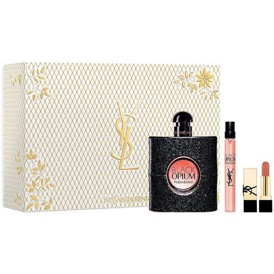 YVES SAINT LAURENT Black Opium 90ml Eau De Parfum Gift Set YVES SAINT LAURENT Black Opium 90ml Eau De Parfum Gift Set