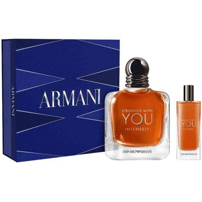 Giorgio Armani Emporio Stronger With You Intensely 100ml Eau De Parfum Gift Set Giorgio Armani Emporio Stronger With You Intensely 100ml Eau De Parfum Gift Set